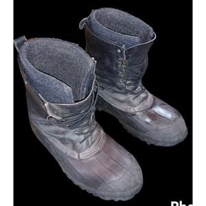 LaCrosse Iceman Winter Snow Boots USA Made Leather Mens US Size 12